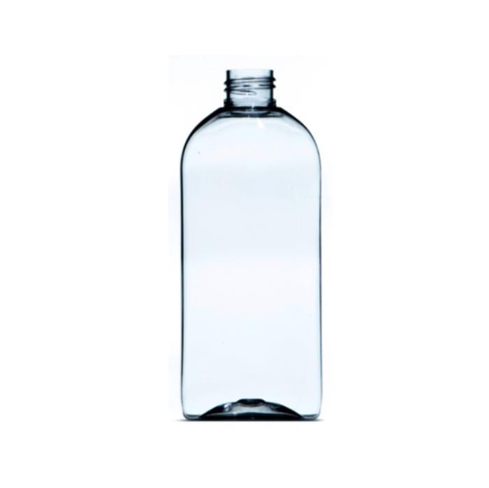 250ml Clear PET Dutch Oval 24/410 Neck